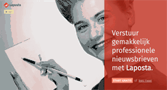 Desktop Screenshot of laposta.nl