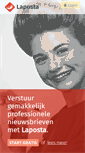 Mobile Screenshot of laposta.nl